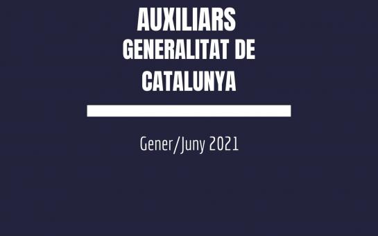 Curs Administratius _ Auxiliars generalitat de Catlunya
