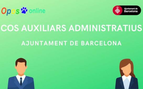 Curs Auxiliars Ajuntament de Barcelona