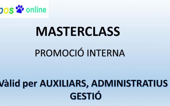 Picture of MASTERCLAS PER A PROMOCIÓ INTERNA GENERALITAT